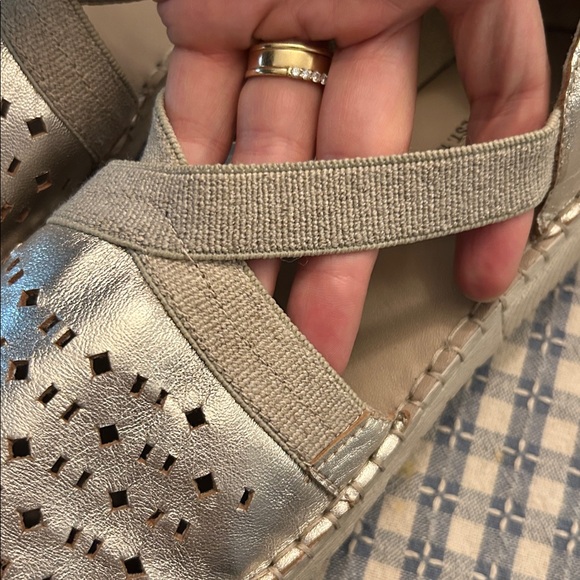 Joseph Seibel Sophie 44 leather pull on flat espadrille - Picture 12 of 13